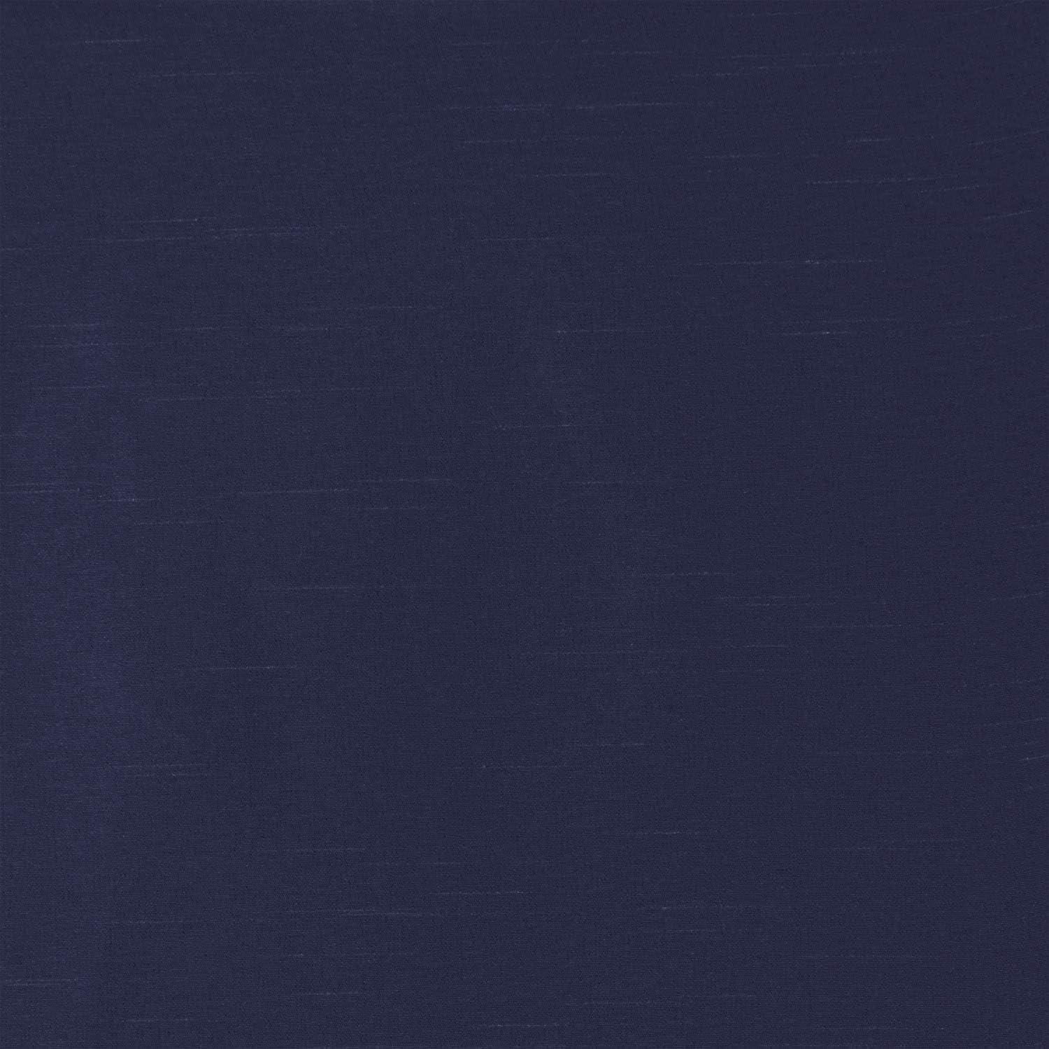 imageMadison Park Emilia Faux Silk Valance DIY Twist Tab Top Finish with Beads Window Valance Curtain for Living Room Bedroom and Dorm 26quotL x 50quotW BlushNavy