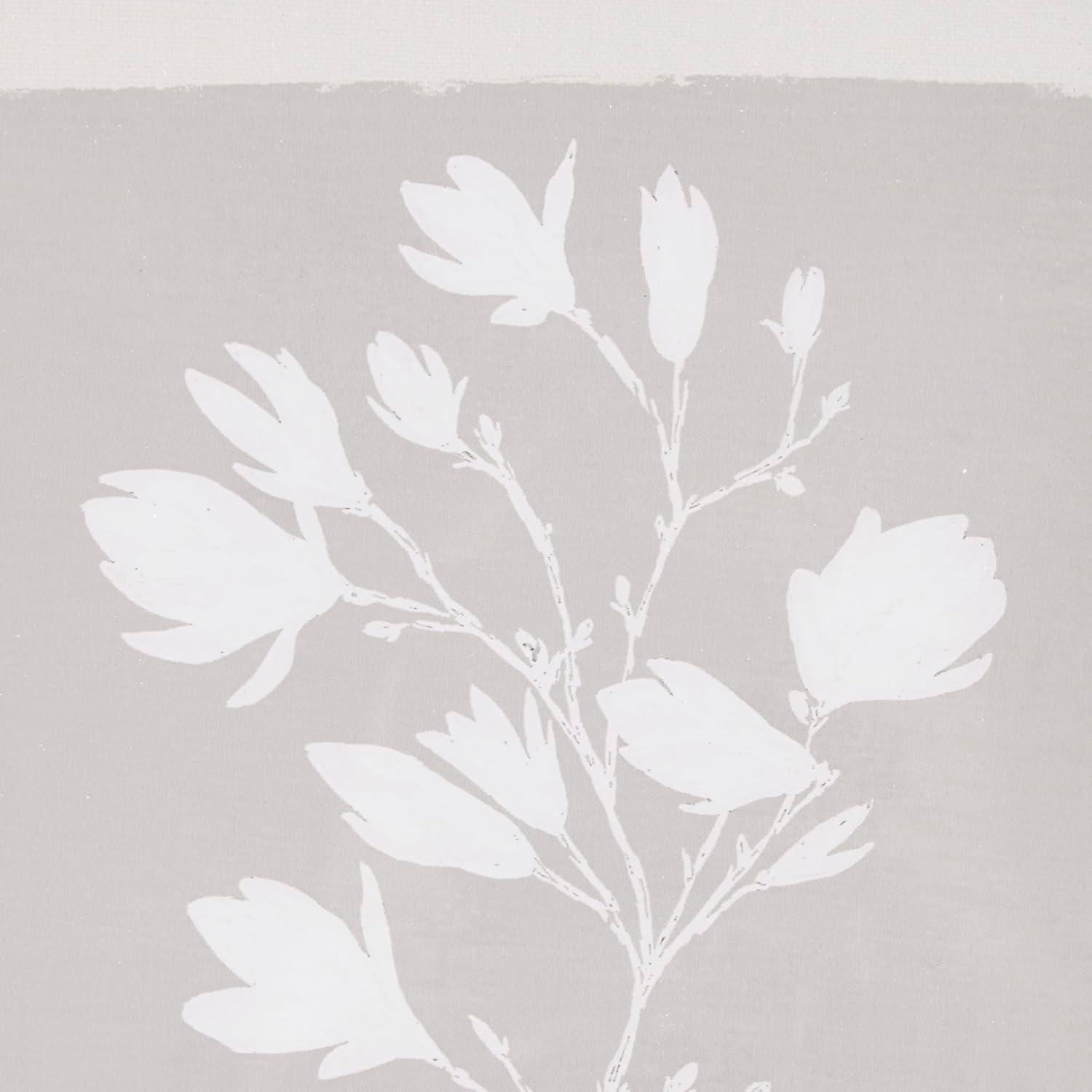 imageMadison Park Fair Florets Floral Shadow Box Wall Art Botanical Flower Painting Printed With Wood Frame and Glass Cover Bed Living Room Dcor Ready to Hang Gallery 12 x 143 Piece Set Beige