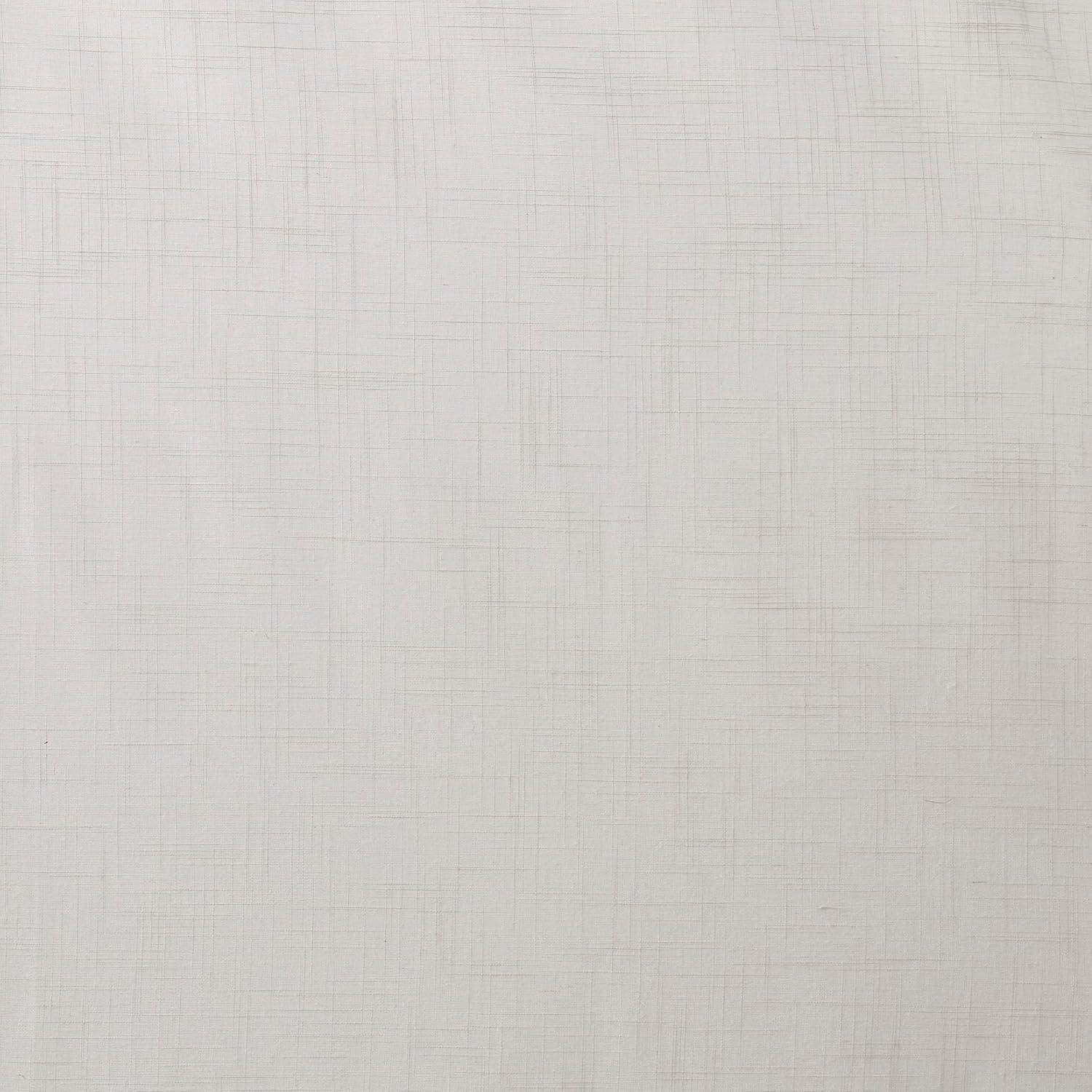 imageMadison Park Galen Basketweave 2Panel Pack Window Curtain Room Darkening Grommet Top Easy to Hang Fits up to 125quot Diameter Rod 40quot W x 84quot H IvoryLinen Blend Ivory