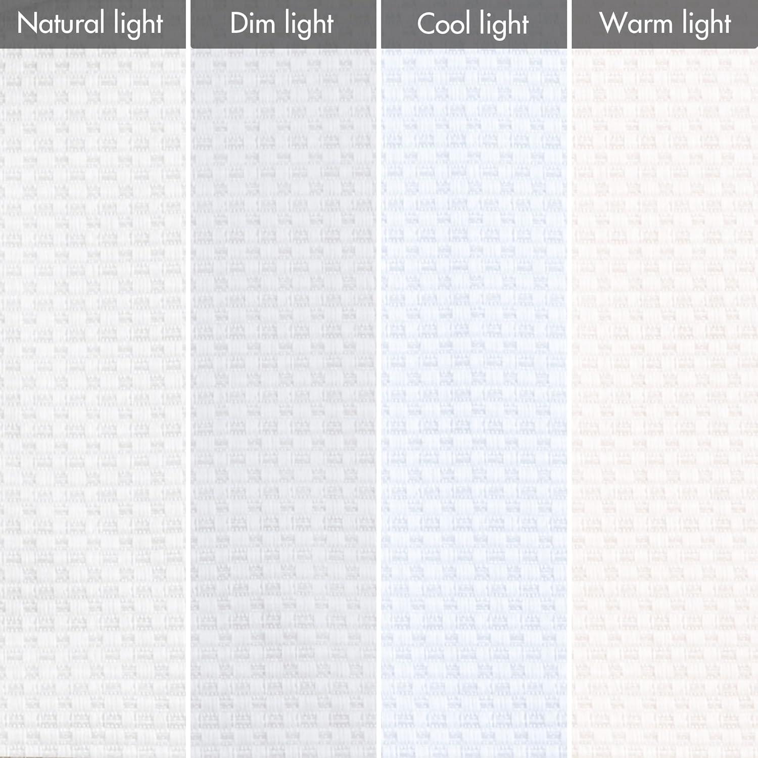 imageMadison Park Galen Matte White Cordless Roman Shades Fabric Privacy Single Panel Darkening Energy Efficient Thermal Insulated Window Blind Treatment for Home Living Room Decor 23quot W x 64quot HBasketweave Sheen White