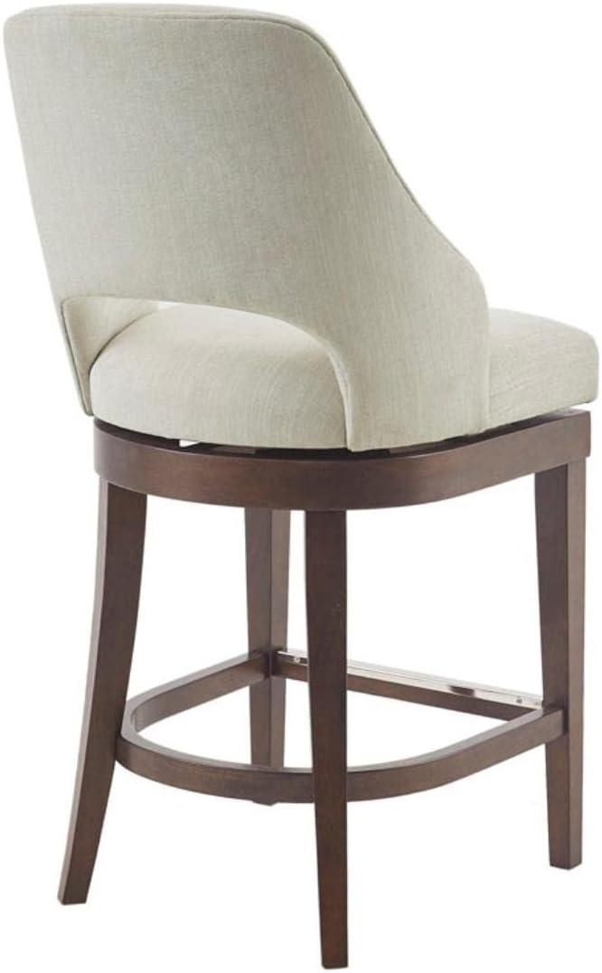 imageMadison Park Jillian Cream Counter Stool with Swivel Seat MP1041074