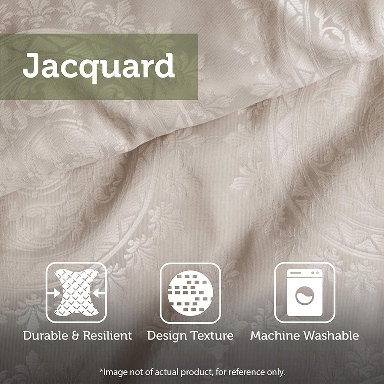 imageMadison Park Quilt Traditional Damask Design All Season Lightweight Coverlet Bedspread Bedding Set Matching Shams Pillows 104quotx94quot Bellagio Jacquard Grey 6 PieceGeometric Grey