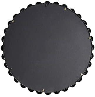 imageMadison Park Round Mirror Metal Frame Circle Mirror 36 inch Wall Art Decor Mounted Hanging for Entryway Bathroom hallway Living Room Vanity Marlowe GoldGold