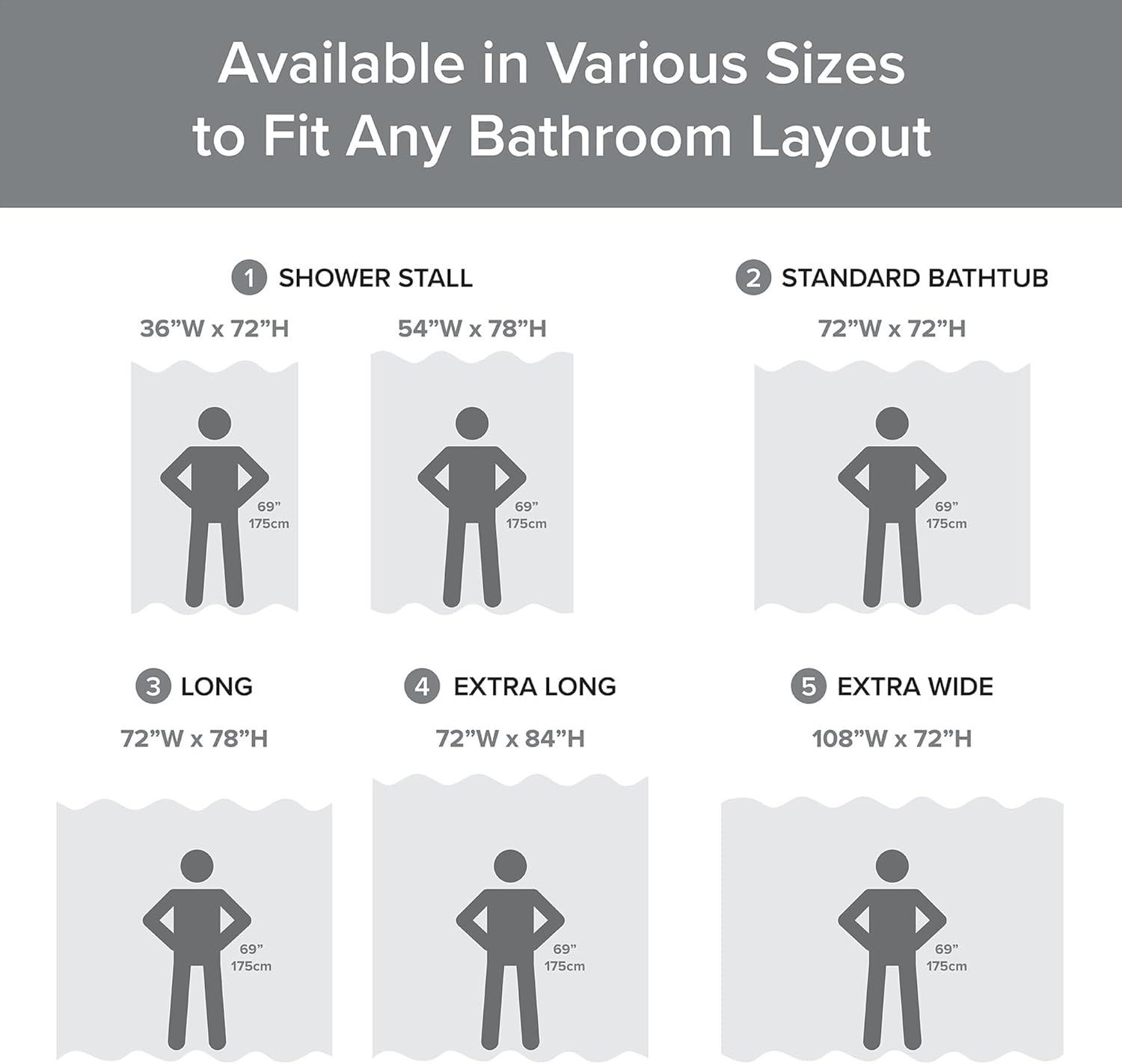 imageMadison Park Shower Curtain Spa Waffle Weave Shower Curtain for Bathroom 3M Scotchgard Moisture Management Spa Quality Modern Shower Curtains for Bathroom Standard 72x72 Taupe OmbreOmbre Grey