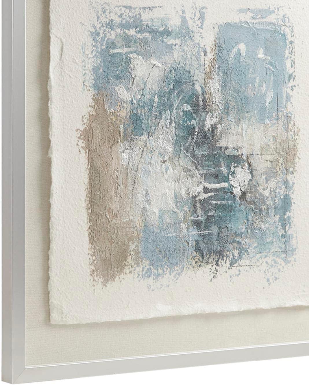 imageMadison Park Wall Art Living Room Dcor Abstract Reveal Canvas In Gold Metal Frame Home Accent Modern Inspired Dining Bathroom Decoration Ready to Hang Painting for Bedroom 278quotW x 318quotH MultiBlue