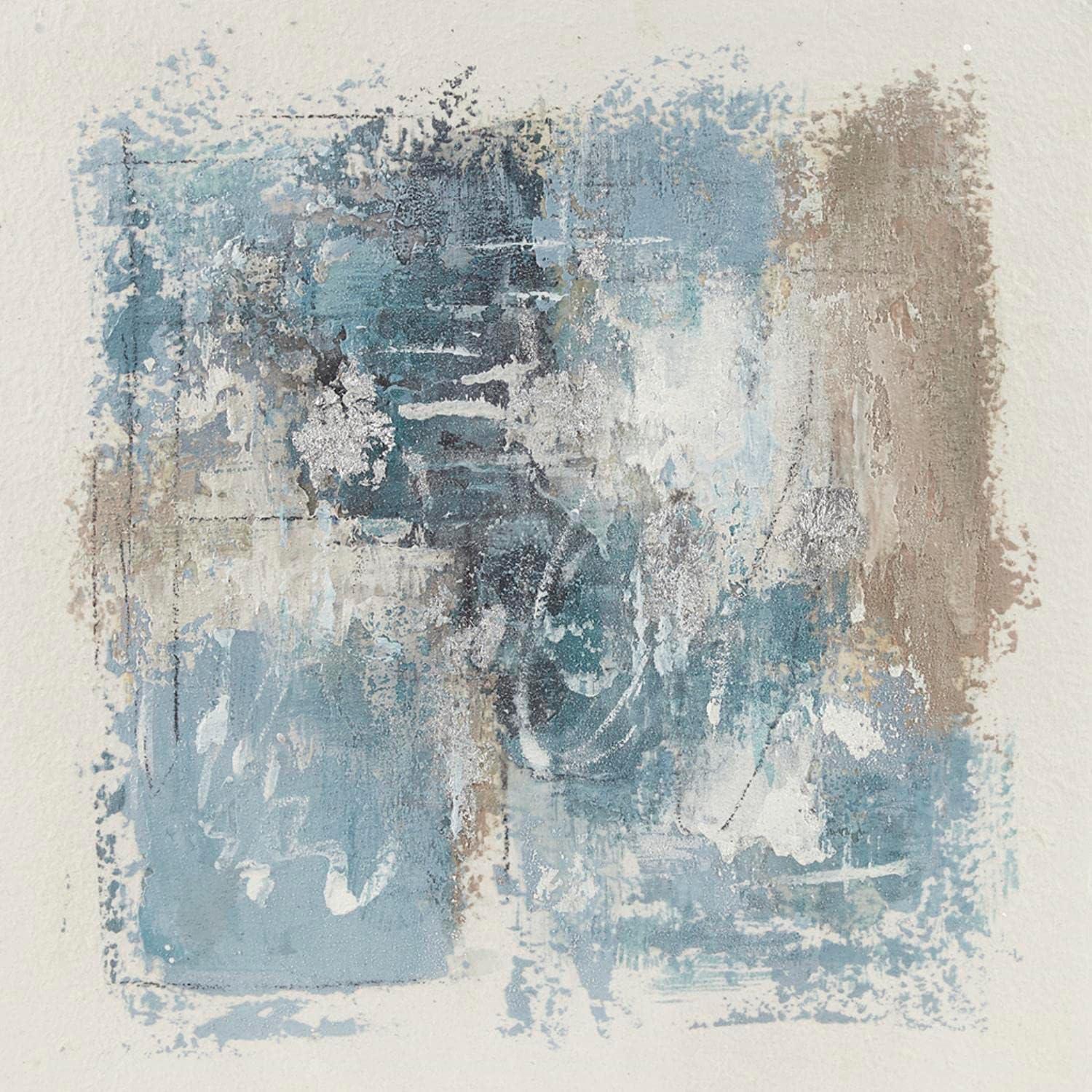 imageMadison Park Wall Art Living Room Dcor Abstract Reveal Canvas In Gold Metal Frame Home Accent Modern Inspired Dining Bathroom Decoration Ready to Hang Painting for Bedroom 278quotW x 318quotH MultiBlue