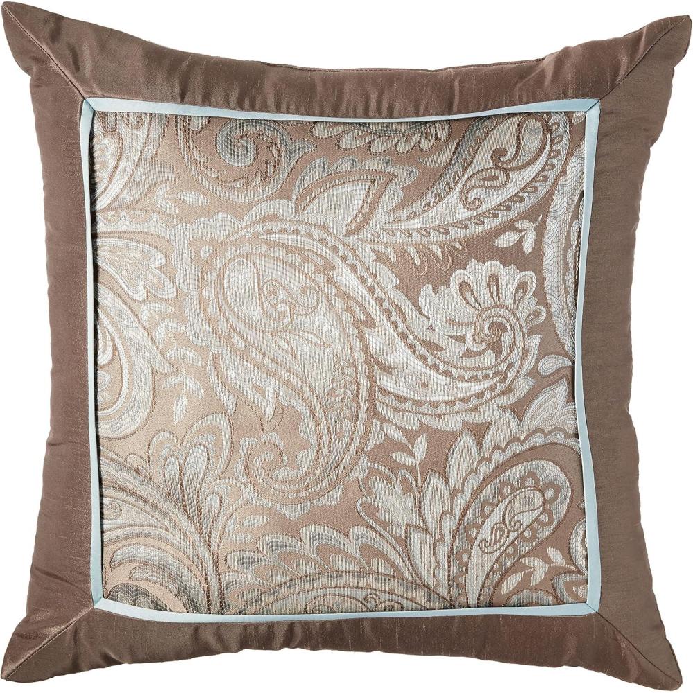 imageMadison Park Aubrey Jacquard Fashion Accent Throw Pillow Traditional Square Decorative Pillow 20X20 Set of 2 BlackBlue