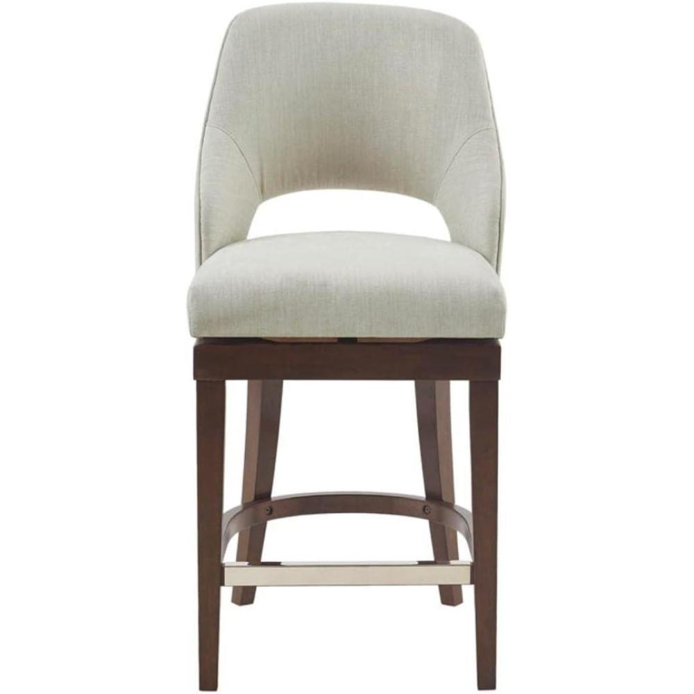 imageMadison Park Jillian Cream Counter Stool with Swivel Seat MP1041074