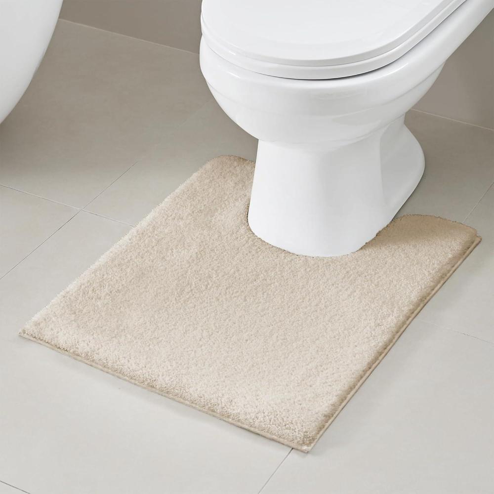 imageMadison Park Marshmallow Bathroom Rug Non Slip Luxrurious Plush Bath Mat Absorbent Quick Dry Spa Design Bath Room Dcor 24x40 GreyNatural