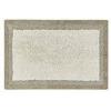 Madison Park Amherst Bathroom Rugs Room Décor 100% Cotton Tufted Ultra Soft Non-Slip, Absorbent Quick Dry Bathtub Mats, 20×30, Brown/Blue(Taupe)