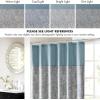 Madison Park Aubrey Shower Curtain Paisley Jacquard Pieced Microfiber Faux Silk Modern Home Bathroom Decorations Bathtub Privacy Screen, Decorative Bathroom, 72″ x 72″, Navy(Teal)