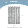 Madison Park Bonnie Shower Curtain, 72×72 Khaki, Botanical Leaf Print, Machine Washable, Modern Country Bathroom Decor(72″W x 72″L (Pack of 1))