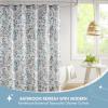 Madison Park Bonnie Shower Curtain, 72×72 Khaki, Botanical Leaf Print, Machine Washable, Modern Country Bathroom Decor(72″W x 72″L (Pack of 4))