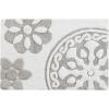 Madison Park Casablanca 100% Cotton Tufted Bathroom Rugs Luxurious Plush Medallion Floral Pattern Bath Mat Absorbent, Quick Dry, Spa Design Shower Room Décor, Round 25″, Taupe(Taupe)