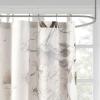 Madison Park Cassandra Cotton Percale Bathroom Shower, Printed Floral Design Modern Shabby Chic Privacy Bath Fabric Curtains, 72″x72″, Blush (MP70-6717)(Blush)