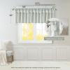Madison Park Emilia Faux Silk Valance, DIY Twist Tab Top Finish with Beads, Window Valance Curtain for Living Room, Bedroom and Dorm, 26″L x 50″W, Blush(Dusty Aqua)