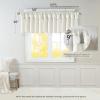 Madison Park Emilia Faux Silk Valance, DIY Twist Tab Top Finish with Beads, Window Valance Curtain for Living Room, Bedroom and Dorm, 26″L x 50″W, Blush(White)