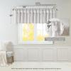 Madison Park Emilia Faux Silk Valance, DIY Twist Tab Top Finish with Beads, Window Valance Curtain for Living Room, Bedroom and Dorm, 26″L x 50″W, Blush(Silver)