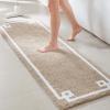 Madison Park Evan Cotton Tufted Washable Bath Mat , Luxury Solid Bathroom Rugs , 20″ x 30″ , Grey(Taupe)
