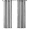 Madison Park Galen Basketweave 2-Panel Pack Window Curtain, Room Darkening, Grommet Top Easy to Hang, Fits up to 1.25″ Diameter Rod, 40″ W x 84″ H Ivory(Basketweave Grey)