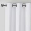Madison Park Galen Basketweave 2-Panel Pack Window Curtain, Room Darkening, Grommet Top Easy to Hang, Fits up to 1.25″ Diameter Rod, 40″ W x 84″ H Ivory(Basketweave White)