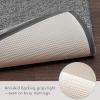 Madison Park Marshmallow Bathroom Rug Non Slip, Luxrurious Plush Bath Mat, Absorbent, Quick Dry, Spa Design Bath Room Décor, 24×40, Grey(Grey)