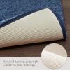 Madison Park Marshmallow Bathroom Rug Non Slip, Luxrurious Plush Bath Mat, Absorbent, Quick Dry, Spa Design Bath Room Décor, 24×40, Grey(Slate Blue)
