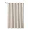 Madison Park Metro Bathroom Shower, Textured Woven Clipped Design Modern Mid-Century Privacy Bath Fabric Curtains, 72″x72″, Sand(Sand)