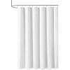 Madison Park Metro Bathroom Shower, Textured Woven Clipped Design Modern Mid-Century Privacy Bath Fabric Curtains, 72″x72″, Sand(White)
