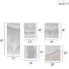 Madison Park Natural Essence Wall Art Living Room Décor – Ombre Textured Embellished Hand Painted Canvas, Modern Home Accent Abstract Decoration, Glitter, Framed, Ready to Hang, Neutral 5 Piece