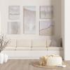 Madison Park Natural Essence Wall Art Living Room Décor – Ombre Textured Embellished Hand Painted Canvas, Modern Home Accent Abstract Decoration, Glitter, Framed, Ready to Hang, Neutral 5 Piece