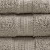 Madison Park Organic 100% Cotton Bathroom Towel Set, Hotel & Spa Quality Highly Absorbent, Quick Dry, Include for Shower, Handwash & Facial Washcloth, Multi-Sizes, Seafoam(Tan)