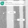 Madison Park Reversible Spa Rug 100%-Cotton Striped Ultra Soft Water Fast Bath Non-Slip Absorbent Quick Dry Mats for Tub, Shower Room, and Bathroom, 20×30, Taupe (Pack of 1)(Grey)