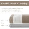 Madison Park Shower Curtain Spa Waffle Weave Shower Curtain for Bathroom 3M Scotchgard Moisture Management, Spa Quality Modern Shower Curtains for Bathroom, Standard 72×72 Taupe Ombre(Ombre Taupe)