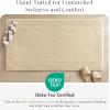 Madison Park Splendor Reversible 100% Cotton Tufted Bathroom Rug-3000 GSM Hotel Quality Luxurious Plush Medium Pile Bath Mat Absorbent, Quick Dry, Shower Room Décor, 20×30 Natural(Natural)