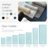 Madison Park Splendor Reversible 100% Cotton Tufted Bathroom Rug-3000 GSM Hotel Quality Luxurious Plush Medium Pile Bath Mat Absorbent, Quick Dry, Shower Room Décor, 20×30 Natural(Blue)
