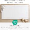 Madison Park Splendor Reversible 100% Cotton Tufted Bathroom Rug-3000 GSM Hotel Quality Luxurious Plush Medium Pile Bath Mat Absorbent, Quick Dry, Shower Room Décor, 20×30 Natural(White)