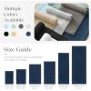Madison Park Splendor Reversible 100% Cotton Tufted Bathroom Rug-3000 GSM Hotel Quality Luxurious Plush Medium Pile Bath Mat Absorbent, Quick Dry, Shower Room Décor, 20×30 Natural(Navy)