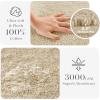 Madison Park Splendor Reversible 100% Cotton Tufted Bathroom Rug-3000 GSM Hotel Quality Luxurious Plush Medium Pile Bath Mat Absorbent, Quick Dry, Shower Room Décor, 20×30 Natural(Natural)