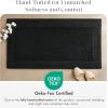 Madison Park Splendor Reversible 100% Cotton Tufted Bathroom Rug-3000 GSM Hotel Quality Luxurious Plush Medium Pile Bath Mat Absorbent, Quick Dry, Shower Room Décor, 20×30 Natural(Black)