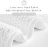 Madison Park Splendor Reversible 100% Cotton Tufted Bathroom Rug-3000 GSM Hotel Quality Luxurious Plush Medium Pile Bath Mat Absorbent, Quick Dry, Shower Room Décor, 20×30 Natural(White)