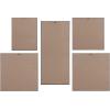 Madison Park Wall Art Living Room Décor – Galary Canvas Home Accent Modern Dining Bathroom Decoration, Ready to Hang Painting for Bedroom, Multi-Sizes, Blue Bliss 5 Piece(Blue Horizon)