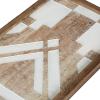 Madison Park Wall Art Living Room Décor – Geometric Design Natural Wooden Frame, Home Accent Bathroom Decoration Ready to Hang Panels for Bedroom, 12.6″W x 36.81″H x 1.18″D, Natural 3 Piece(Natural)