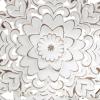 Madison Park Wall Art Living Room Décor – Medallion Trio Real Fir Wood Round Design, Home Accent Modern Kitchen Dining Decoration, Ready to Hang Panel for Bedroom, Multi-Sizes, Natural/White 3 Piece(Medallion Trio)