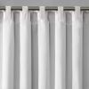 Madison Park White Curtains For Living room , Transitional Rod Pocket Curtains For Bedroom , Embroidered Andora Back Tab Fabric Window Curtains , 50″ x 84″, 1-Panel Pack(White)