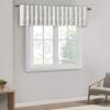 Madison Park White Curtains For Living room , Transitional Rod Pocket Curtains For Bedroom , Embroidered Andora Back Tab Fabric Window Curtains , 50″ x 84″, 1-Panel Pack(White)