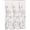 Madison Park Cecily Botanical Modern Shower Curtain, Contemporary Design Water Repellent Shower Curtains for Bathroom, 72 X 72, Grey(Grey)