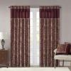 Burgundy Panel Pair
