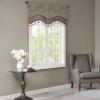 Taupe Bead Trim Valance