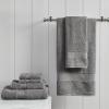 Madison Park Organic 100% Cotton Bathroom Towel Set, Hotel & Spa Quality Highly Absorbent, Quick Dry, Include for Shower, Handwash & Facial Washcloth, Multi-Sizes, Seafoam(Charcoal)